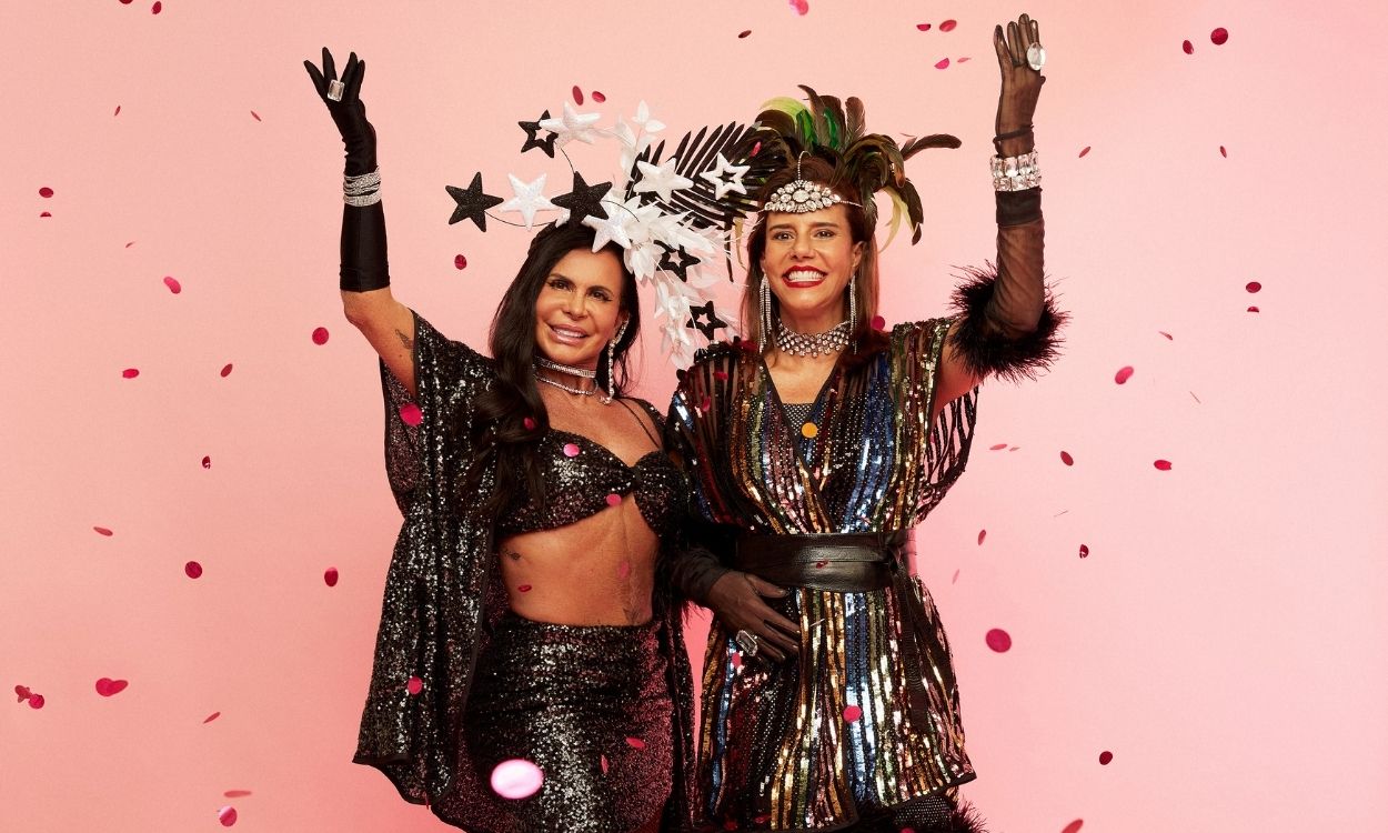 Gretchen e Narcisa são musas do Carnaval Riachuelo