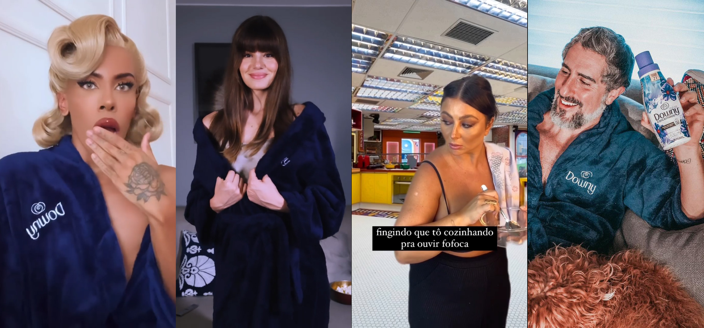 PRA TE INSPIRAR: 11 conteúdos criativos que os influenciadores de Downy fizeram para o BBB